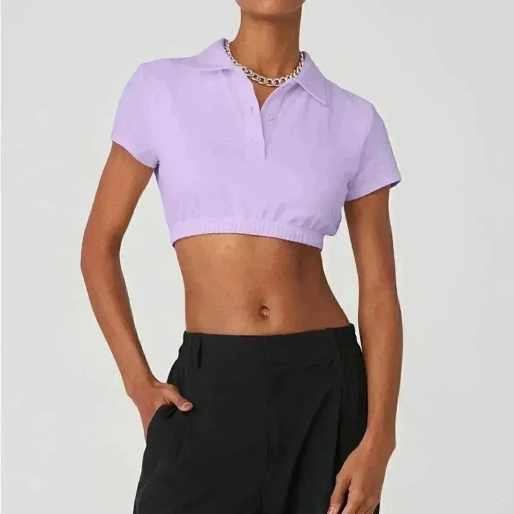 Alo Cropped Prestige Polo M